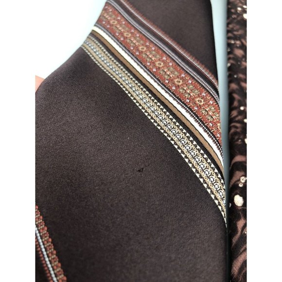 Mix lot of 8 mens necktie made in Italy and USA Please read description - Picture 10 of 10